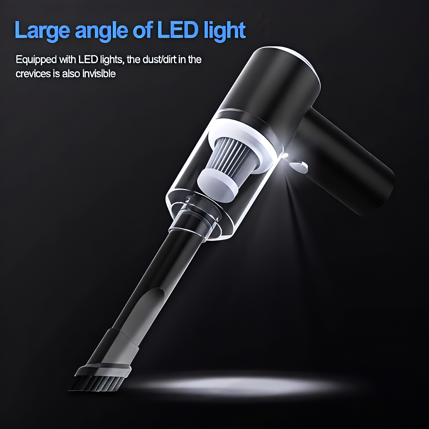 TurboAir Pro 2 In one Portable Air Duster Wireless Vacuum Cleaner