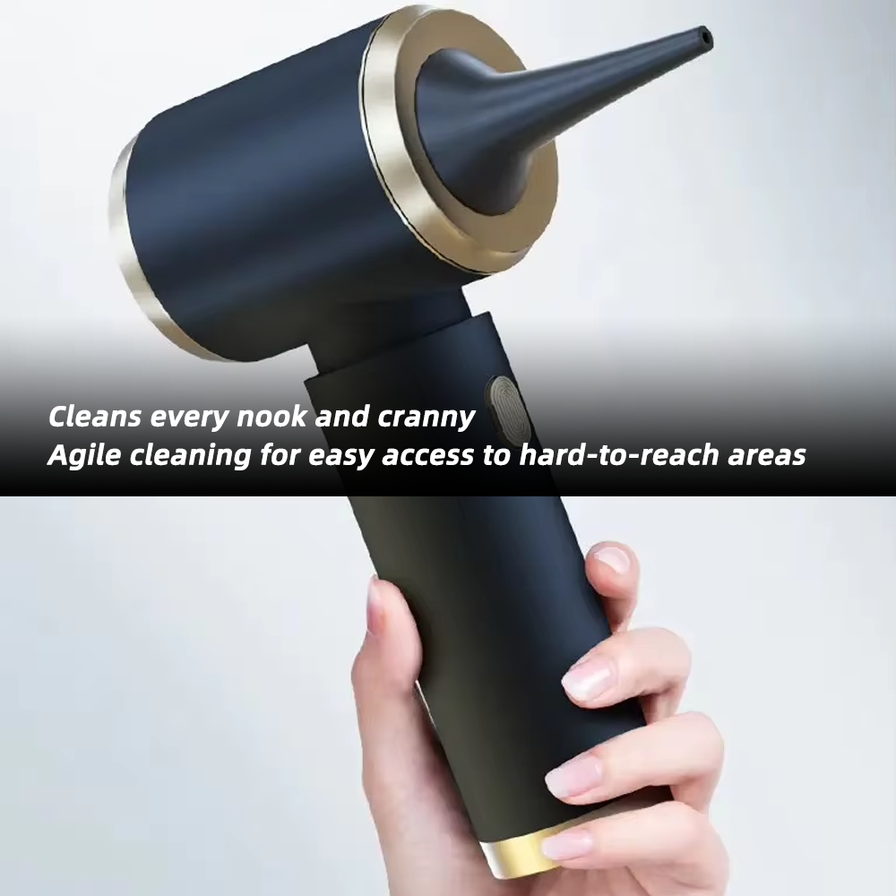 TurboAir Pro 2 In one Portable Air Duster Wireless Vacuum Cleaner